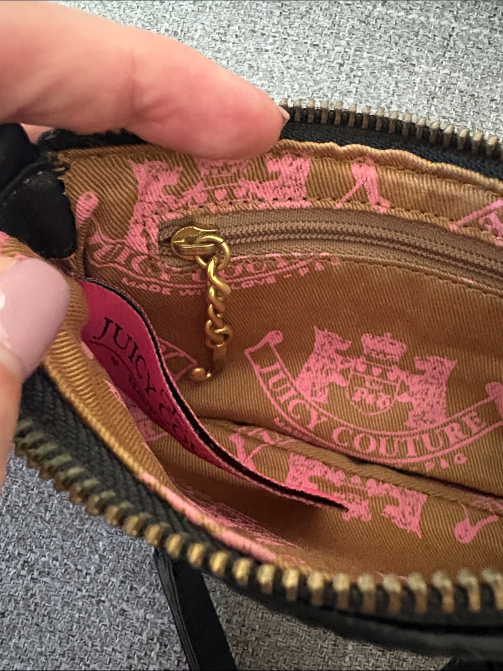 vintage Y2K Juicy Couture wristlet - Picture 7 of 11